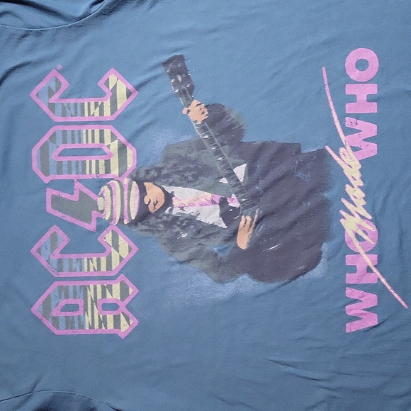 Vintage 1986 ACDC Who Made Who Tour Tee - Picture 2 of 5